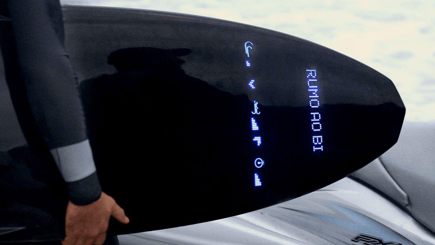Thumbnail about the project Galaxy Surfboard