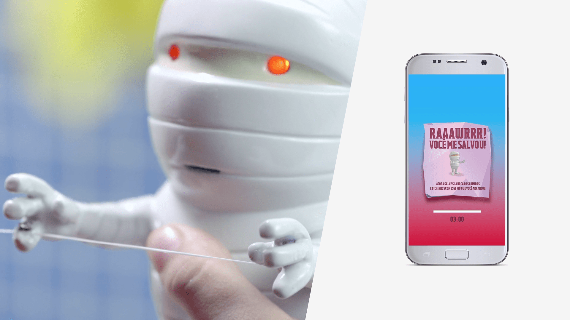 Pictures about Mummy Floss Hero project